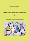 Image for Sens- und Nonsens-Gedichte 1 : Der Sinn des Unsinns
