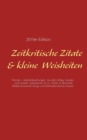Image for Zeitkritische Zitate &amp; kleine Weisheiten