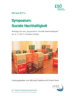 Image for Symposium : Soziale Nachhaltigkeit: Beitrage fur das &quot;Symposium: Soziale Nachhaltigkeit&quot; am 2.11.2017, Potsdam (IASS)