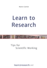 Image for Learn to Research : Tips for Scientific Working