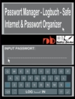 Image for Passwort Manager - Logbuch - Safe - Internet &amp; Passwort Organizer