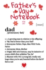 Image for Father&#39;s Day Notebook : Funny Father Definition Notepad Book - Cute Dad Gift Journal To Write In For Awesome Fathers, 6&quot; x 9&quot; Inches Paper With Black Lines, 120 Pages Ruled Diary For Dad, Boyfriend, H
