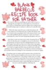 Image for Blank Barbecue Recipe Book For Father