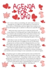 Image for Agenda For Dad : Funny Thoughtless Little Pig Dad Daughter Daily Diary, Journal, Calendar - Temper Tantrum Gag Gift For Tempered Dads - Father&#39;s Day Diary With Rude Message &amp; Saying To Daughter, Son -