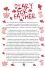 Image for Diary For Father : Funny Thoughtless Little Pig Dad Daughter Daily Agenda, Planner, Journal, Calendar - Temper Tantrum Gag Gift For Tempered Dads - Father&#39;s Day Diary With Rude Message &amp; Saying To Dau