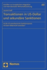 Image for Transaktionen in Us-dollar Und Sekundare Sanktionen