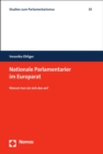 Image for Nationale Parlamentarier Im Europarat