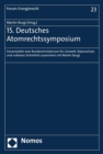Image for 15. Deutsches Atomrechtssymposium