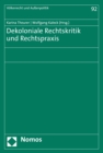 Image for Dekoloniale Rechtskritik Und Rechtspraxis