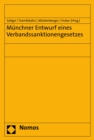 Image for Munchner Entwurf Eines Verbandssanktionengesetzes