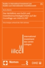 Image for Das Verhältnis von EuGH und Investitionsschiedsgerichten auf der Grundlage von intra-EU BIT