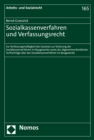 Image for Sozialkassenverfahren und Verfassungsrecht