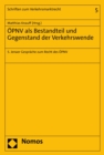 Image for OPNV als Bestandteil und Gegenstand der Verkehrswende