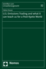 Image for U.S. Emissions Trading and what it can teach us for a Post-Kyoto World
