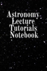Image for Astronomy Lecture Tutorials Notebook