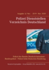 Image for Polizei Dienststellen Verzeichnis Deutschland
