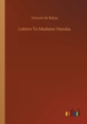 Image for Letters To Madame Hanska