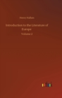 Image for Introduction to the Literature of Europe : Volume 2