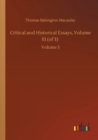 Image for Critical and Historical Essays, Volume III (of 3)