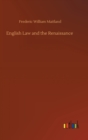 Image for English Law and the Renaissance
