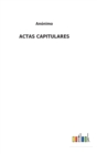 Image for Actas Capitulares