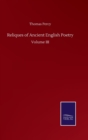Image for Reliques of Ancient English Poetry : Volume III