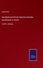 Image for Vierteljahrsschrift der Naturforschenden Gesellschaft in Zurich : Zwoelfter Jahrgang
