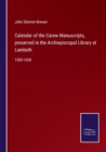 Image for Calendar of the Carew Manuscripts, preserved in the Archiepiscopal Library at Lambeth