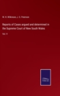 Image for Reports of Cases argued and determined in the Supreme Court of New South Wales