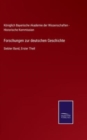 Image for Forschungen zur deutschen Geschichte