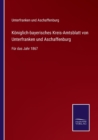Image for Koeniglich-bayerisches Kreis-Amtsblatt von Unterfranken und Aschaffenburg