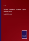 Image for Moderne Romane des Auslandes in guten Uebersetzungen