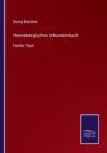 Image for Hennebergisches Urkundenbuch