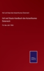 Image for Hof und Staats-Handbuch des Kaiserthumes Osterreich