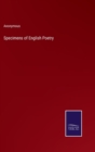 Image for Specimens of English Poetry