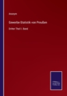 Image for Gewerbe-Statistik von Preussen : Dritter Theil I. Band