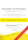 Image for Bewerben mit Word 2016 - Einfuhrungskurs Teil 1