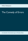 Image for The Comedy of Errors : mit deutscher Kommentierung von Nicolaus Delus