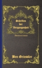 Image for Schriften der Vergangenheit