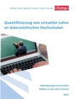 Image for Quantifizierung von virtueller Lehre an oesterreichischen Hochschulen