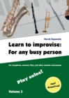 Image for Learn to improvise
