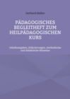 Image for Padagogisches Begleitheft zum Heilpadagogischen Kurs