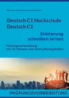Image for Deutsch C1 Hochschule / Deutsch C1 Eroerterung schreiben lernen
