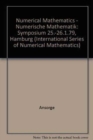 Image for Numerical Mathematics / Numerische Mathematik
