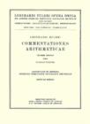 Image for Commentationes algebraicae ad theoriam combinationum et probabilitatum pertinentes