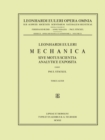 Image for Mechanica sive motus scientia analytice exposita 2nd part