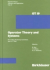 Image for Operator Theory and Systems