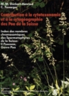 Image for Contribution a la cytotaxonomie et a la cytogeographie des Poa (Poaceae = Gramineae) de la Suisse
