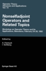 Image for Nonselfadjoint Operators and Related Topics