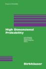Image for High Dimensional Probability